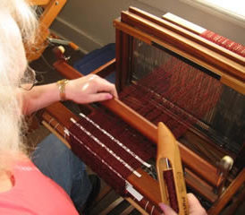 Weaver at the Loom